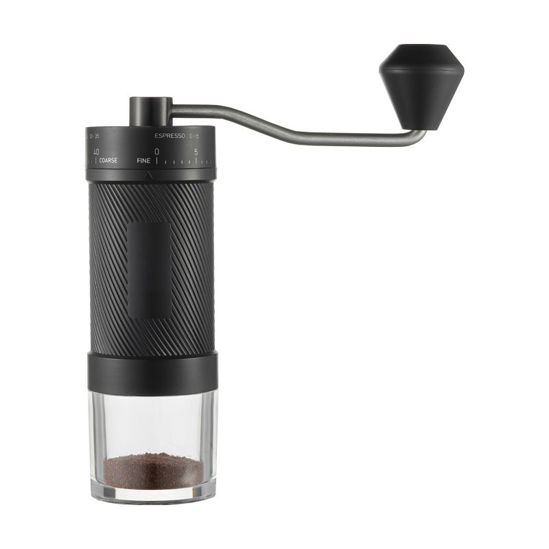 Hand cranked coffee grinder